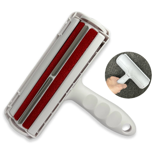 Pet Hair Remover Roller Reusable – for Dog & Cat Hair, Furniture, Clothes, Carpets, Sofa, Bedding, Durable Portable Pet Fur Brush, Easy Clean Hair Remover Tool