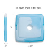 6 Pack Reusable, Slim & Lightweight Gel Ice Pack or Freezer Cold Packs 6 Pack Reusable, Slim & Lightweight Gel Ice Pack or Freezer Cold Packs