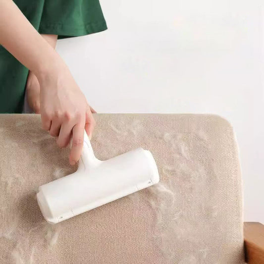 Pet Hair Remover Roller Reusable – for Dog & Cat Hair, Furniture, Clothes, Carpets, Sofa, Bedding, Durable Portable Pet Fur Brush, Easy Clean Hair Remover Tool