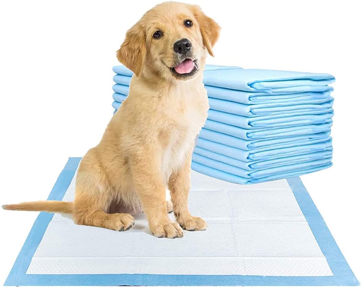 Puppy Training Pads, 60x45cm Training Pads Mats for Younger Pets, Dog and Cat Pee Diaper with Heavy Duty Absorbency