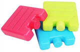 3 Pack Mini Multicolour Freezer Blocks, Lunchbox Cooling blocks