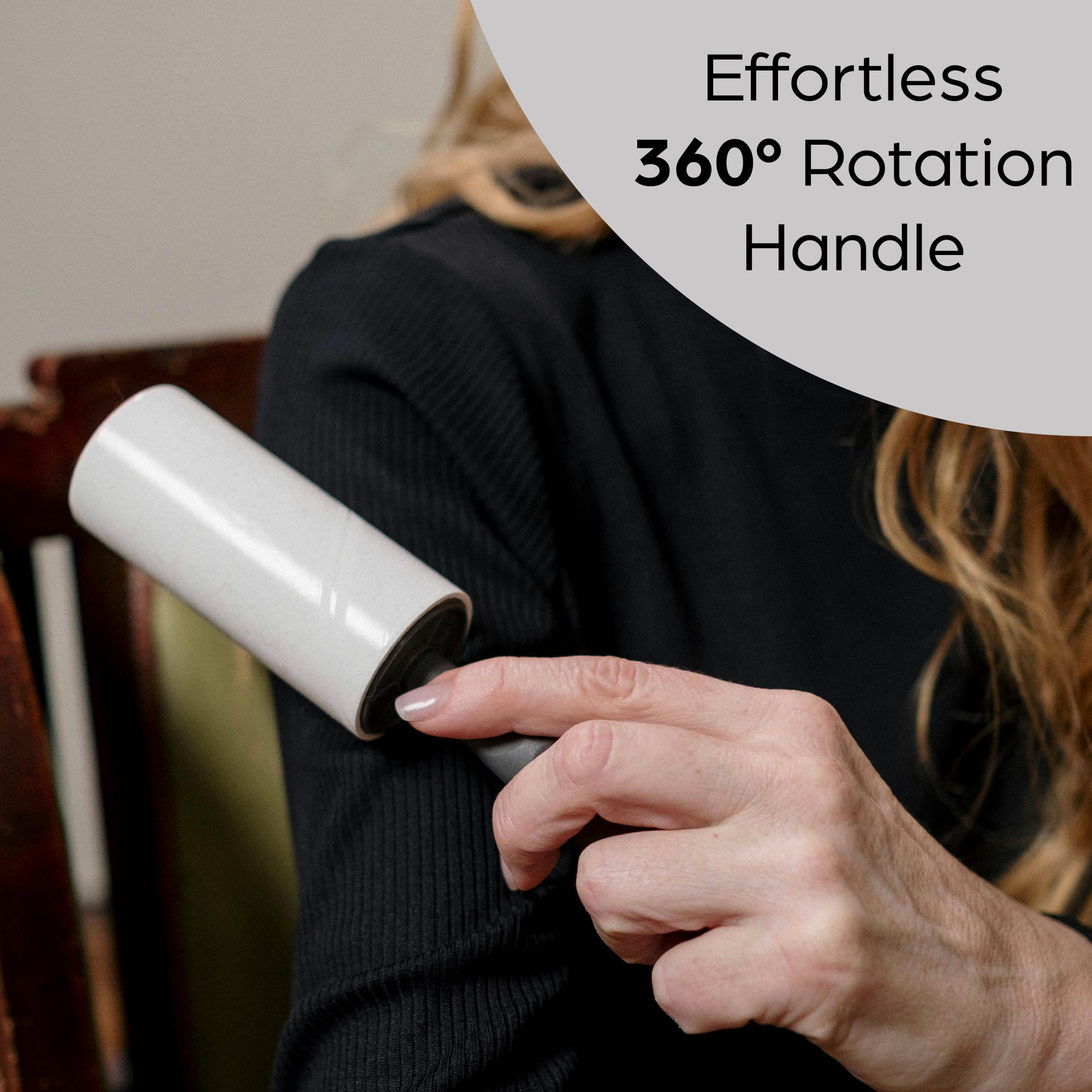 Lint Roller 5 Rollers with Handle 60 Sheets Per Roll