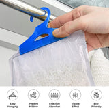 Set of 6 Hanging Interior Wardrobe Dehumidifier Bags - Ideal to stop damp, mould mildew & condensation