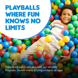 100 Plastic Balls For Ball Pit | Balls for Baby Ball Pit by Sterun