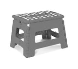 9 Inch Folding Step Stool With Carry Handle & Anti Skid Footpad For Kids, Adults