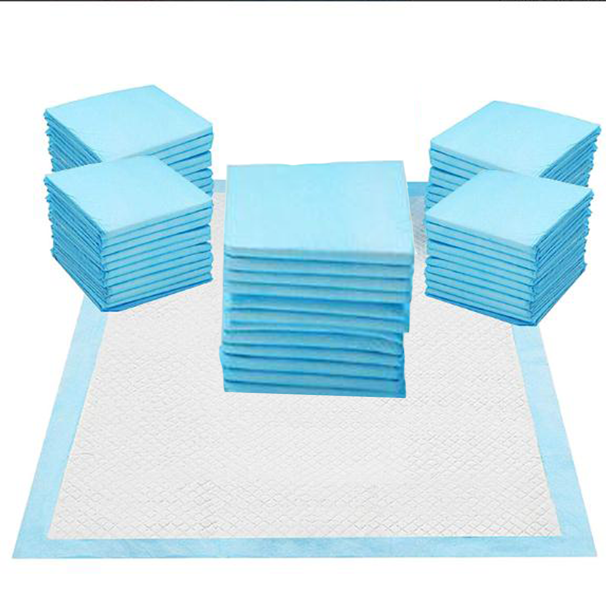 Puppy Training Pads, 60x45cm Training Pads Mats for Younger Pets, Dog and Cat Pee Diaper with Heavy Duty Absorbency