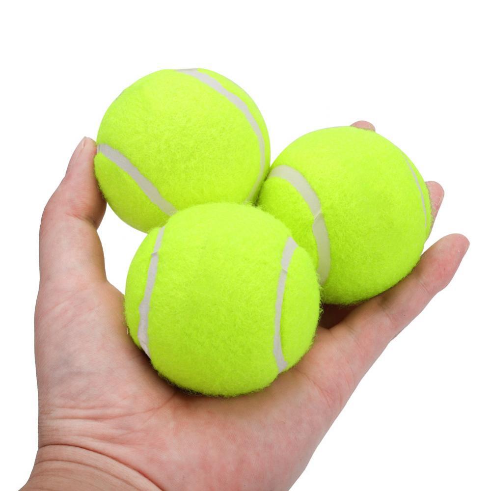 Tennis Balls with Storage Bag, Tennis Balls for Dogs, Perfect for Tennis, Toys Sports, Cricket, Thick Walled Tennis Balls Pack of 12