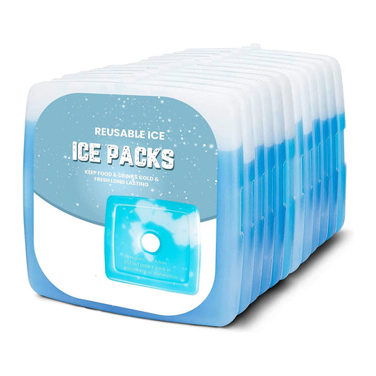  Lunch Box Ice Pack 6 Pack, Freezer Lunch Pack