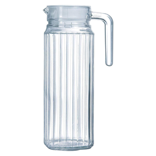 Transparent Fridge Water Jug with Lid 1.2L Capacity by Sterun